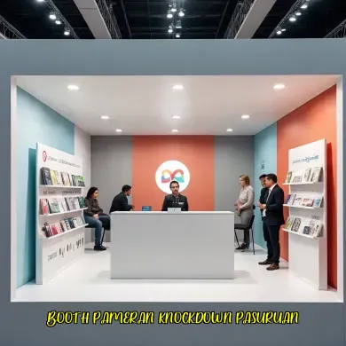 Booth Pameran Knockdown Pasuruan